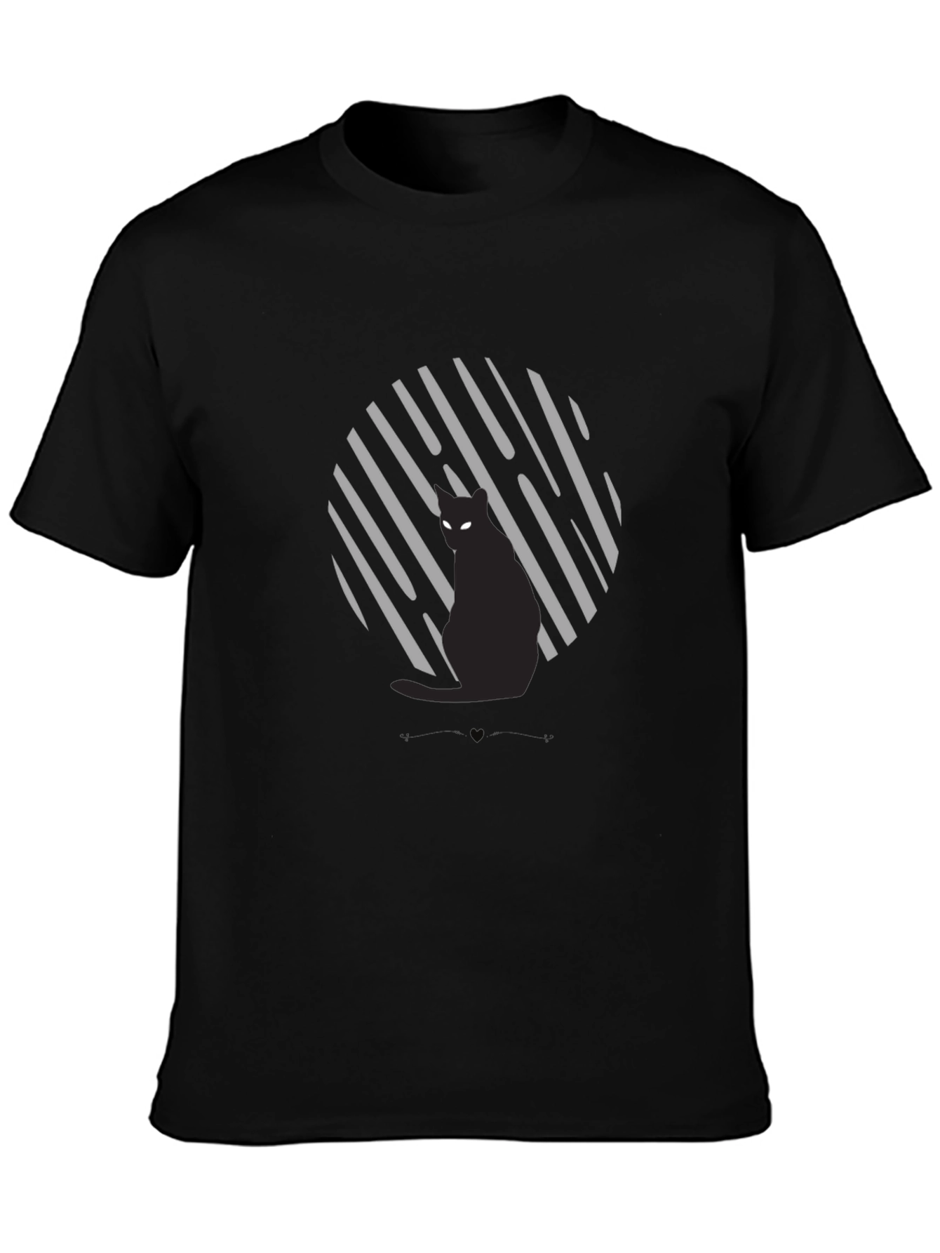 Black Cat Graphic Tee - Unisex
