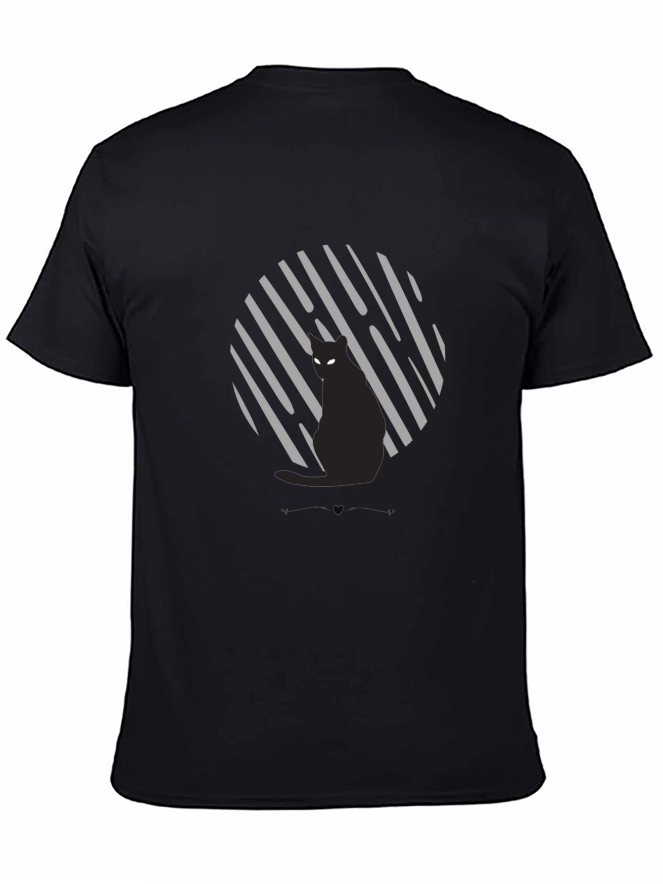 Black Cat Graphic Tee - Unisex