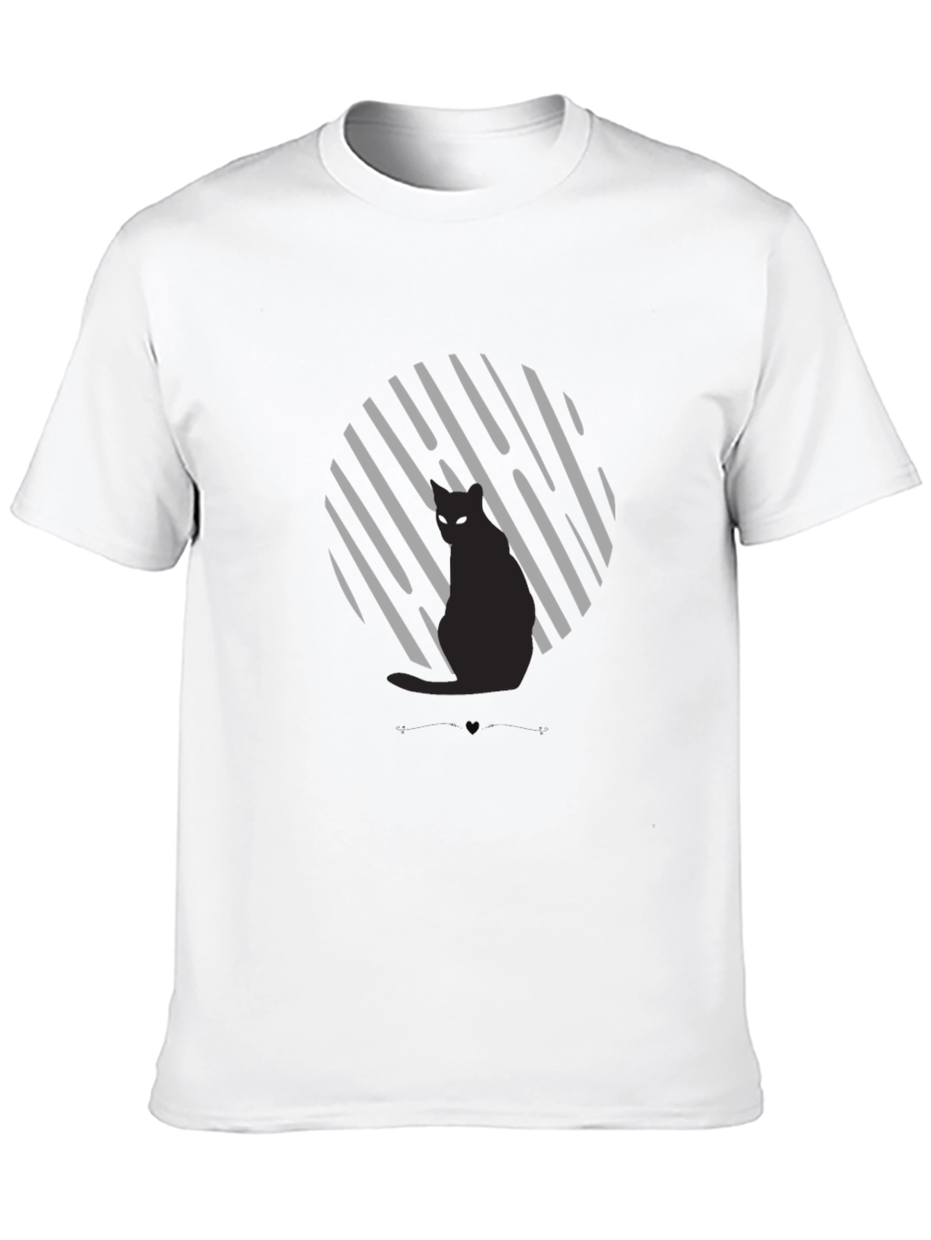 Black Cat Graphic Tee - Unisex