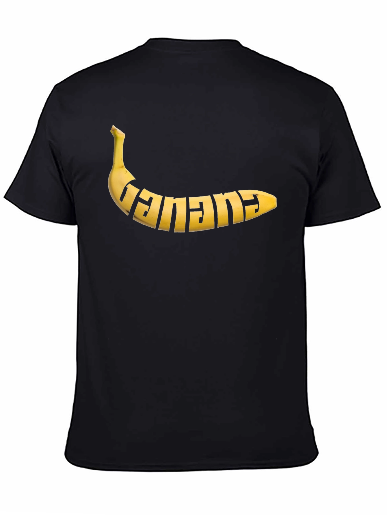Banana Graphic T-Shirt - Novelty Fruit Tee