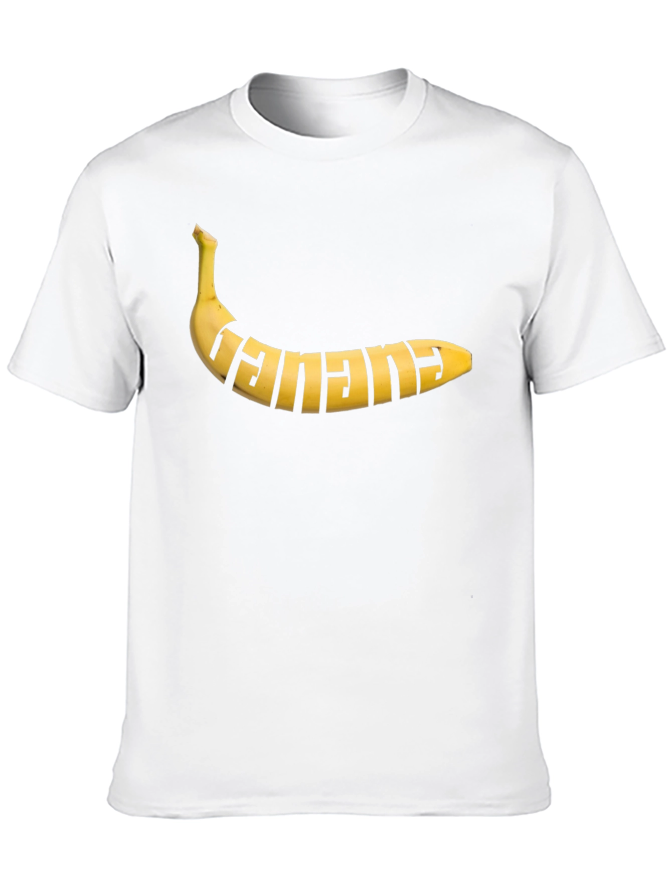 Banana Graphic T-Shirt - Novelty Fruit Tee