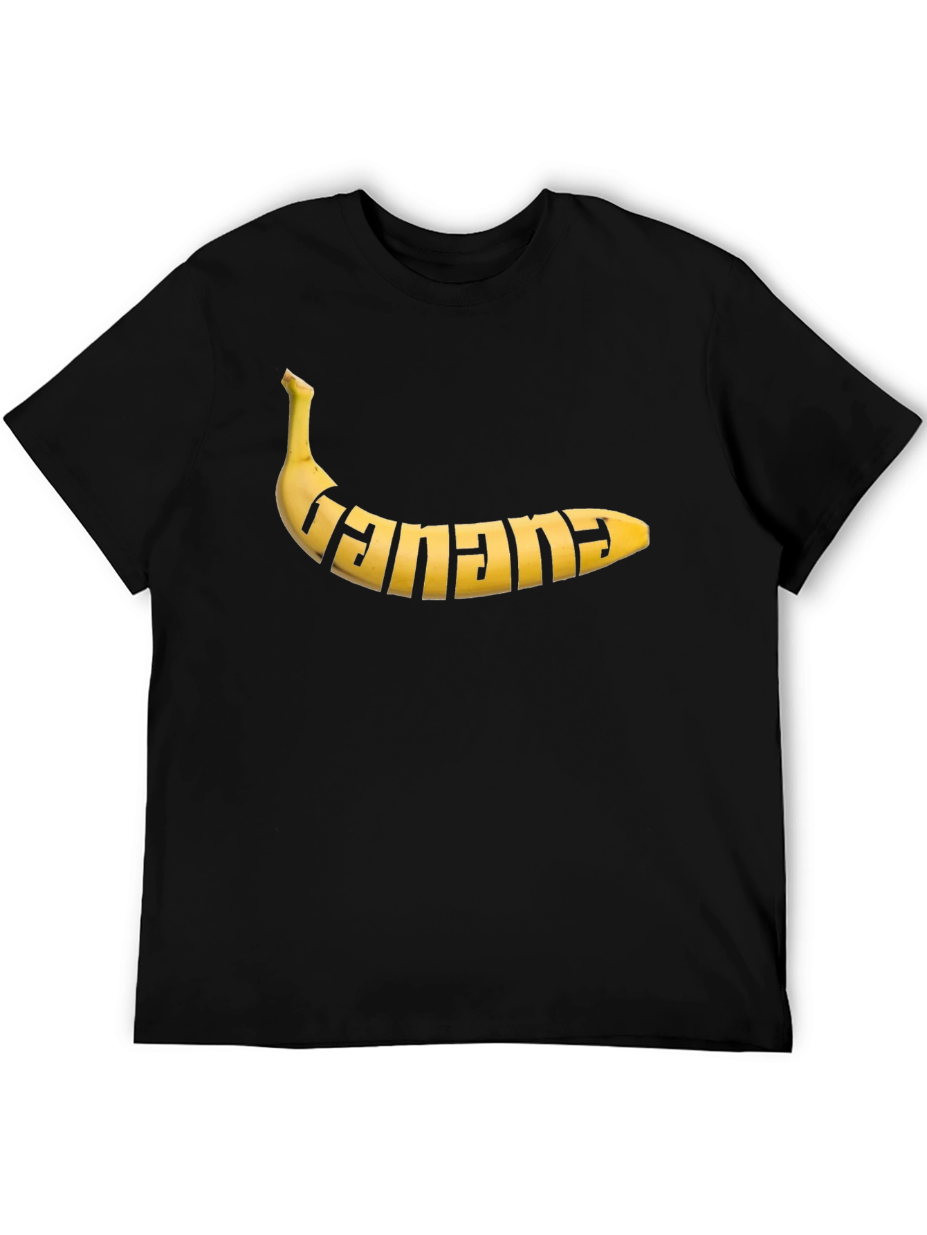Banana Graphic T-Shirt - Novelty Fruit Tee