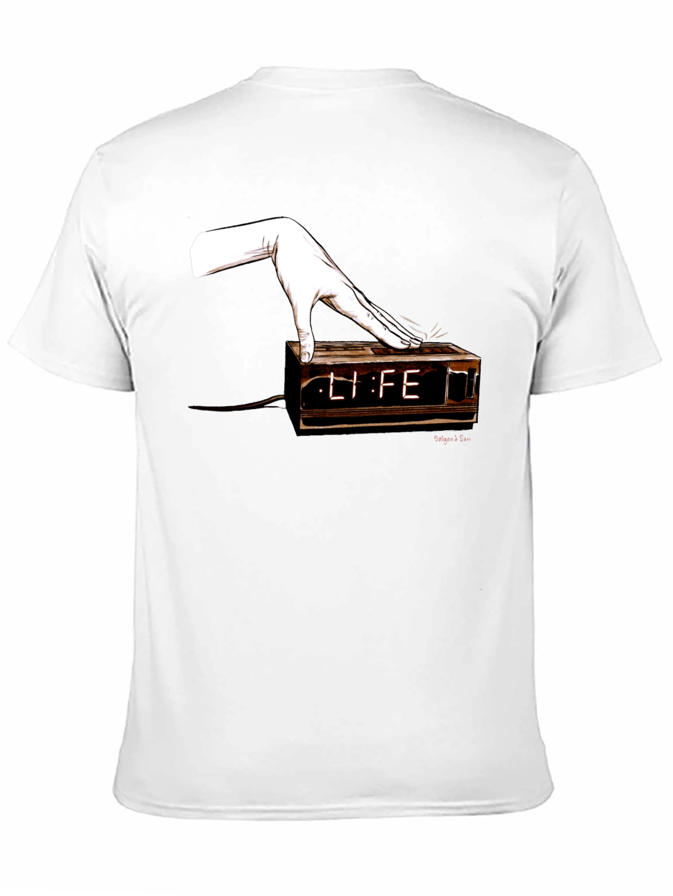 Life Alarm Clock Graphic Tee - Unisex