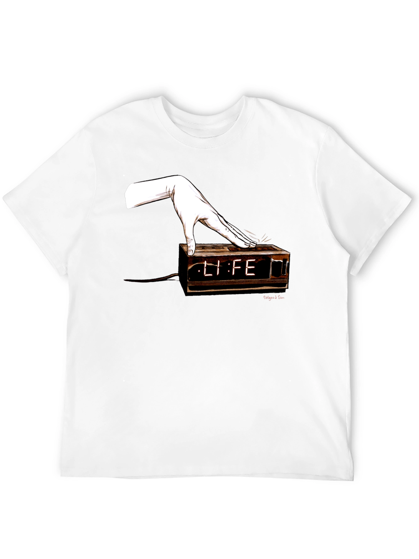Life Alarm Clock Graphic Tee - Unisex