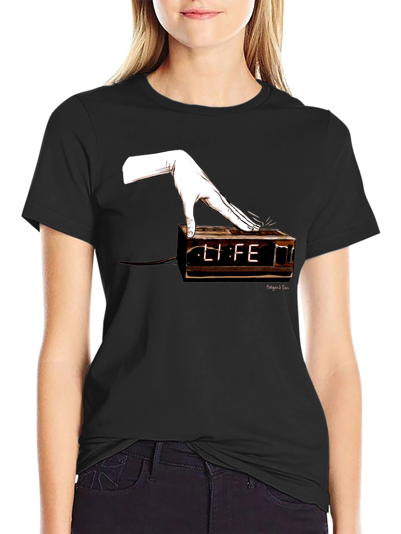 Life Alarm Clock Graphic Tee - Unisex