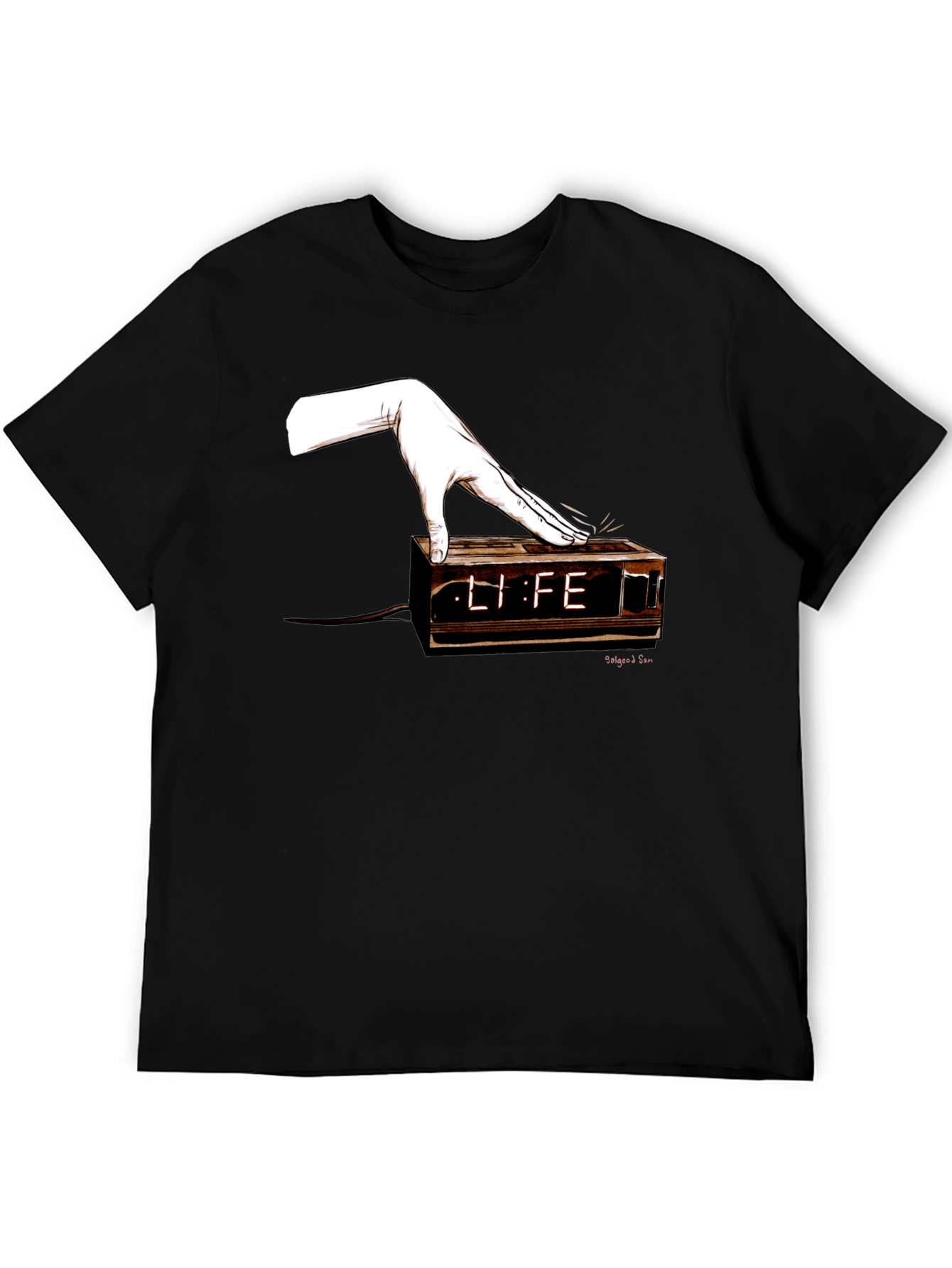 Life Alarm Clock Graphic Tee - Unisex