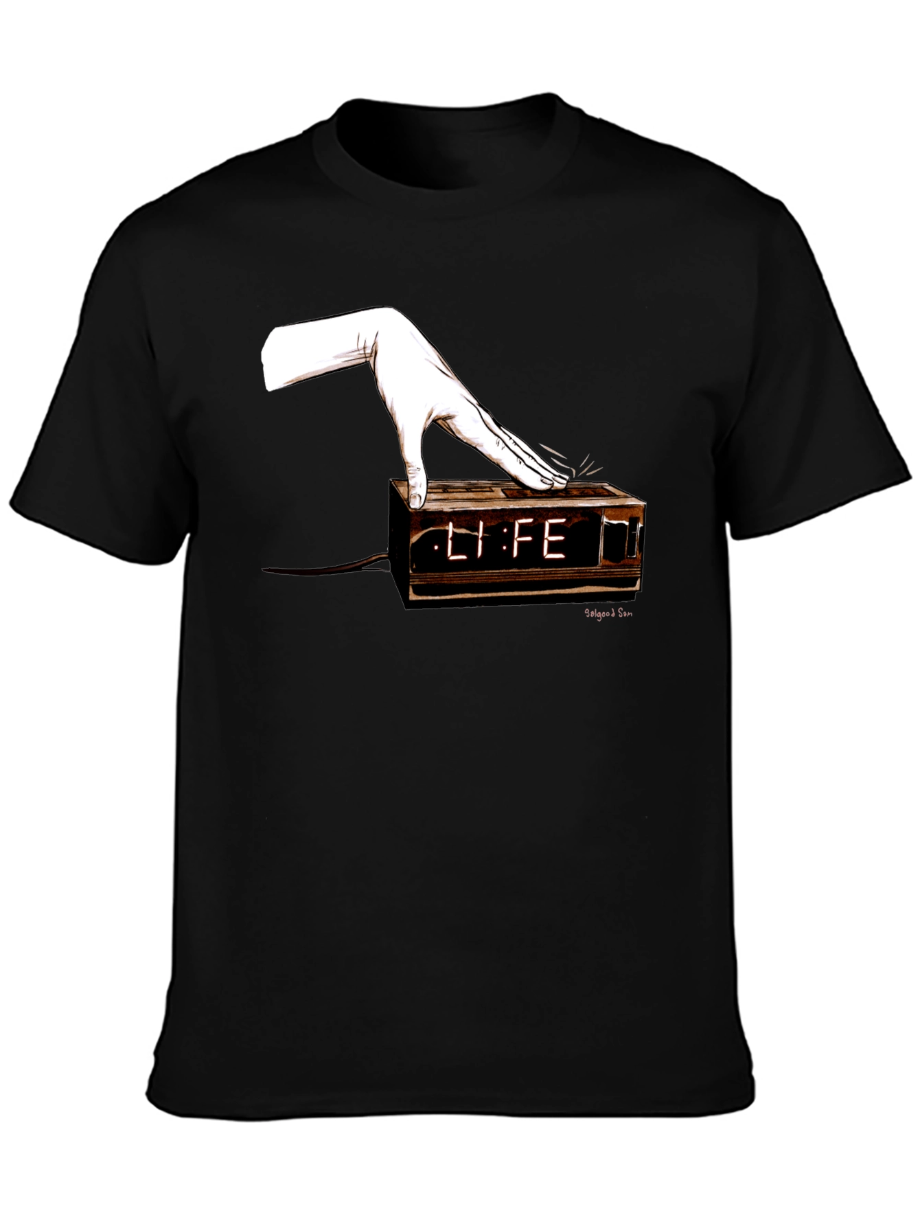 Life Alarm Clock Graphic Tee - Unisex