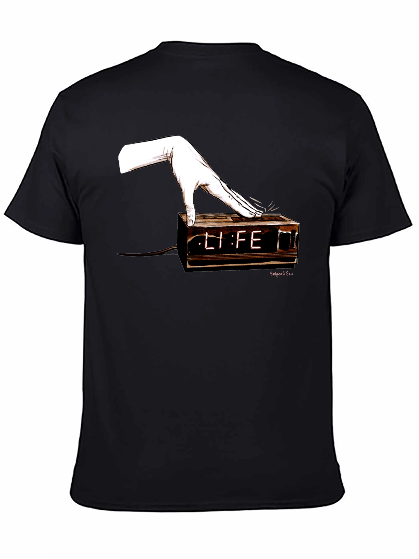 Life Alarm Clock Graphic Tee - Unisex