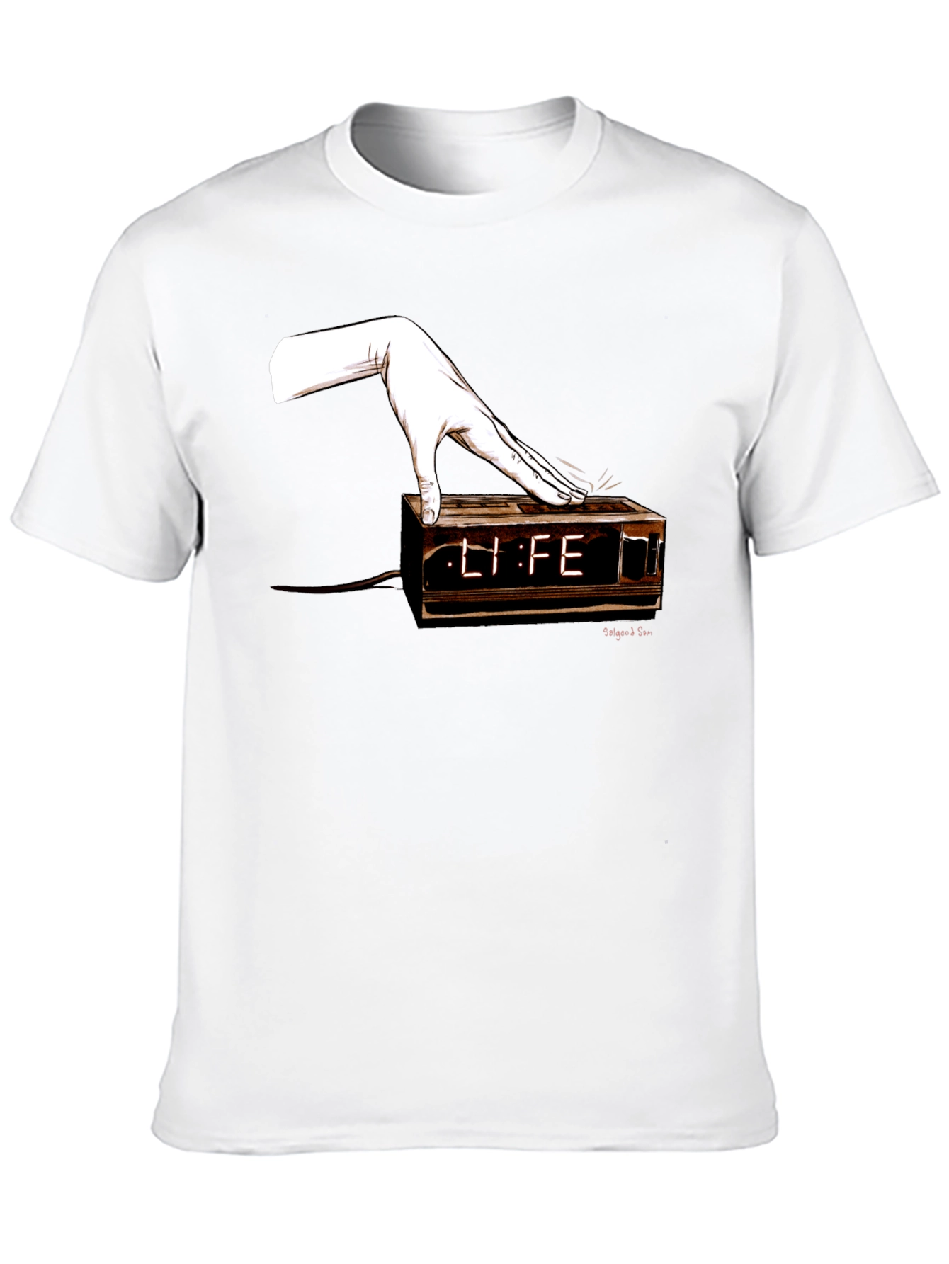 Life Alarm Clock Graphic Tee - Unisex
