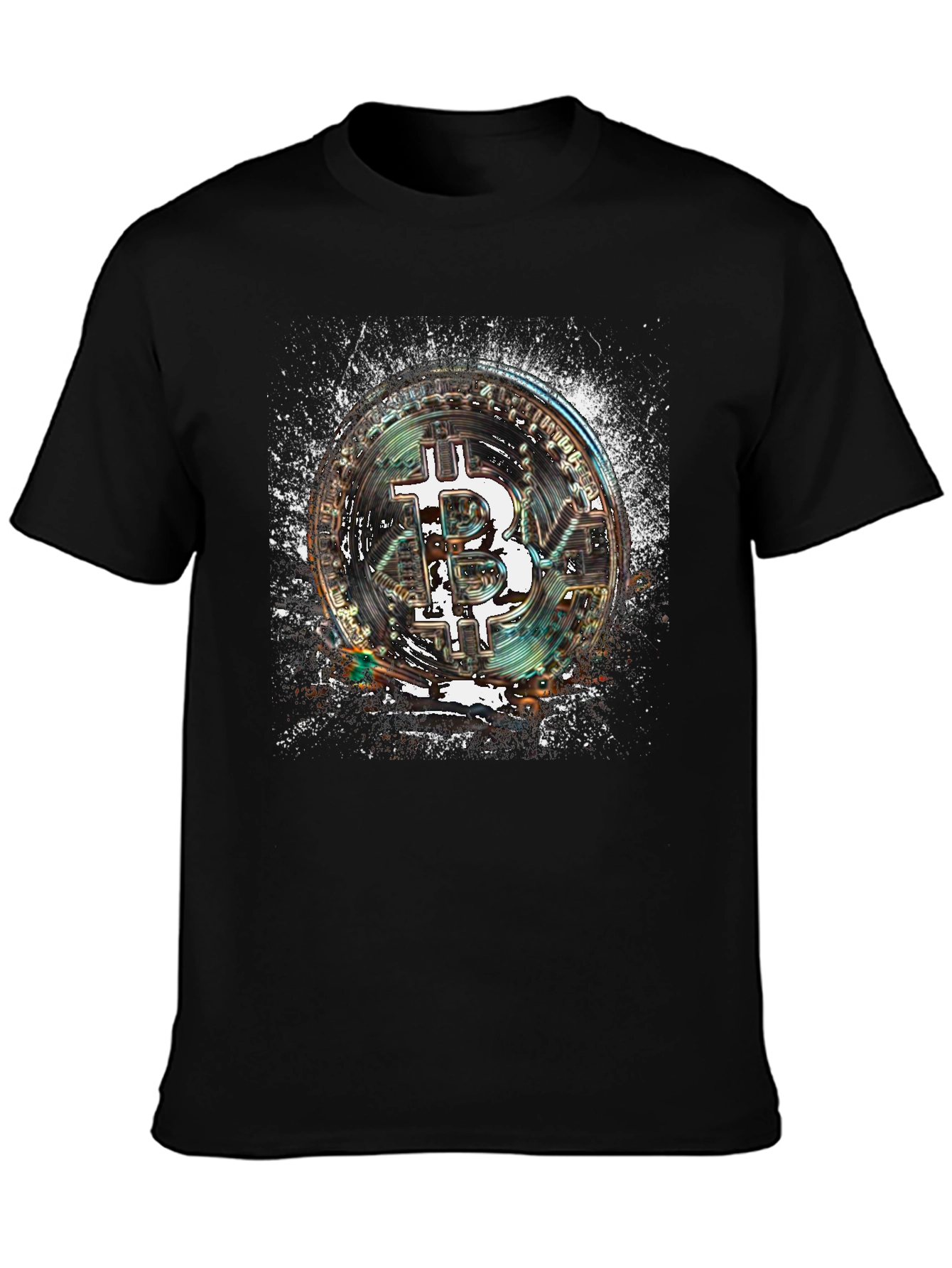 Bitcoin Cryptocurrency Graphic Tee