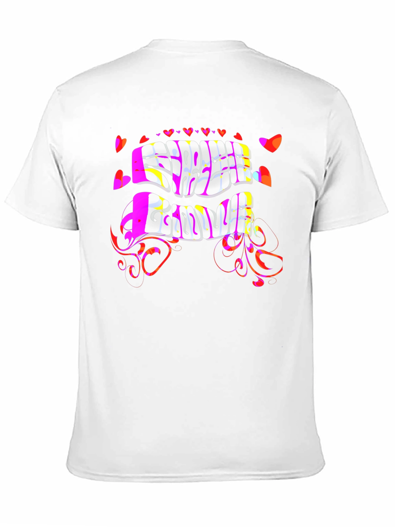 Free Love Psychedelic Black T-Shirt