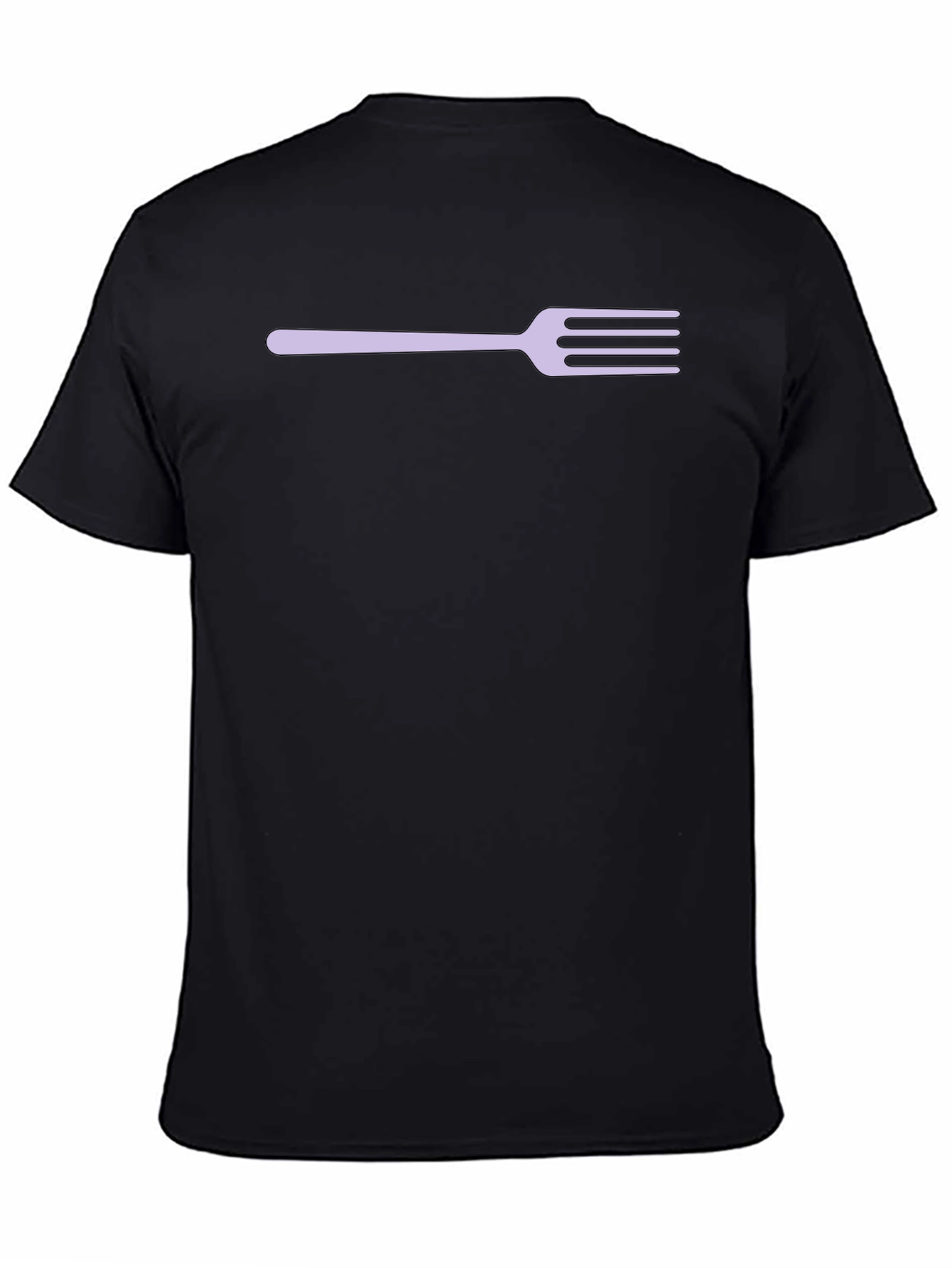 Fork Graphic Tee - Unique Novelty Design