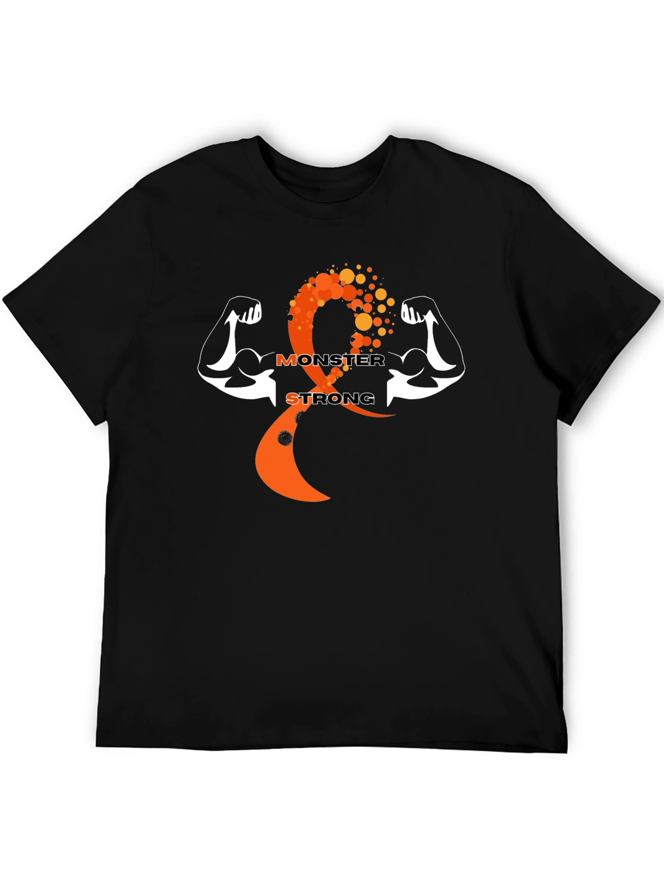 Monster Strong Black Graphic Tee