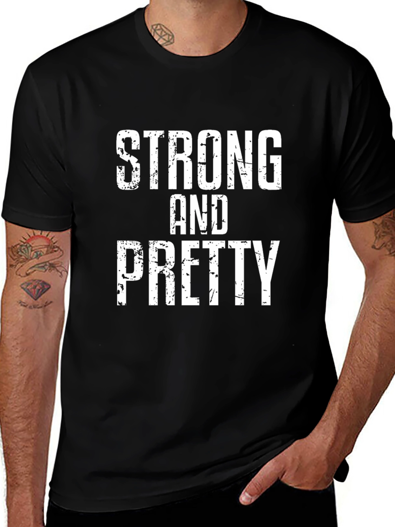 Strong and Pretty Graphic Tee