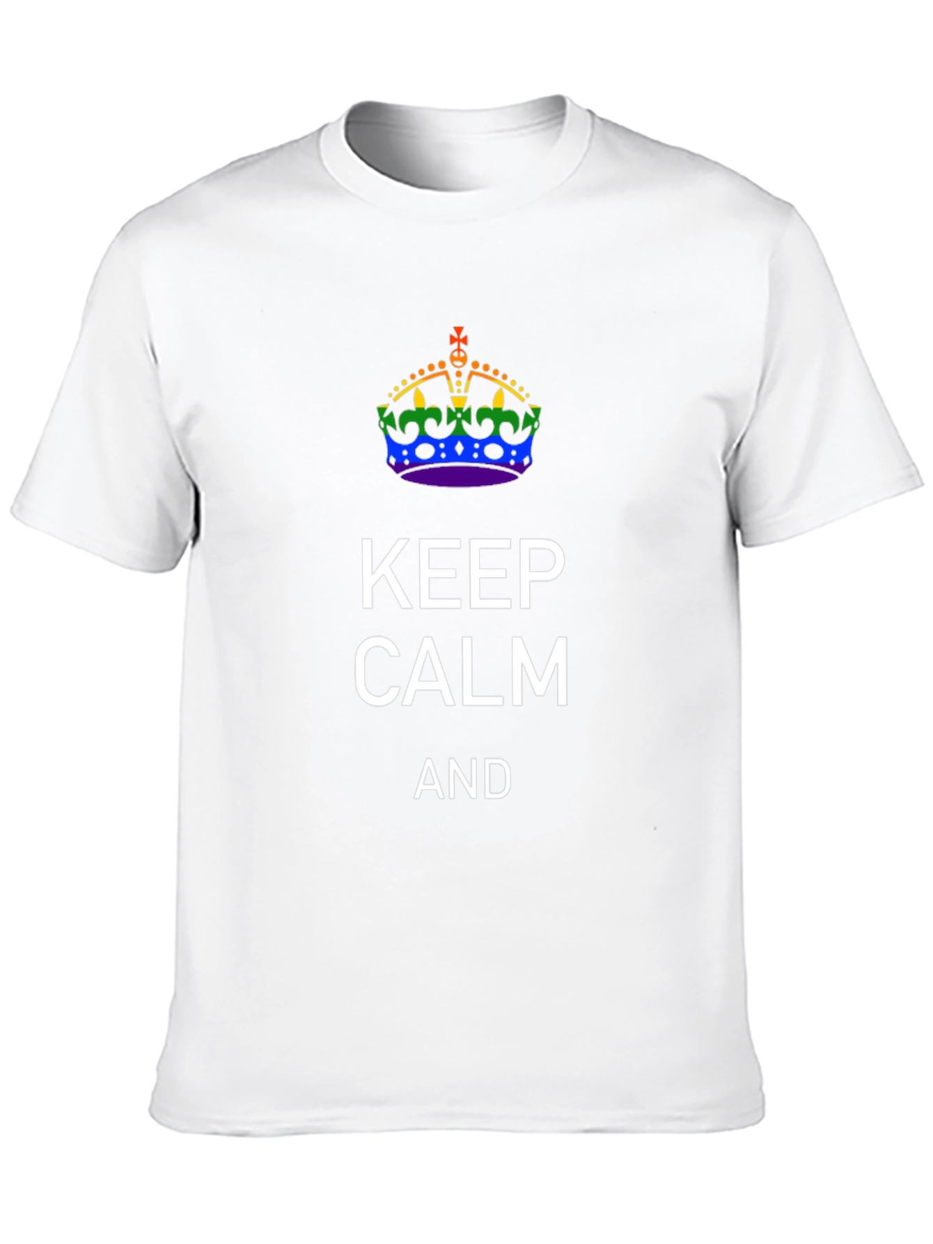 Keep Calm Crown Graphic Tee
