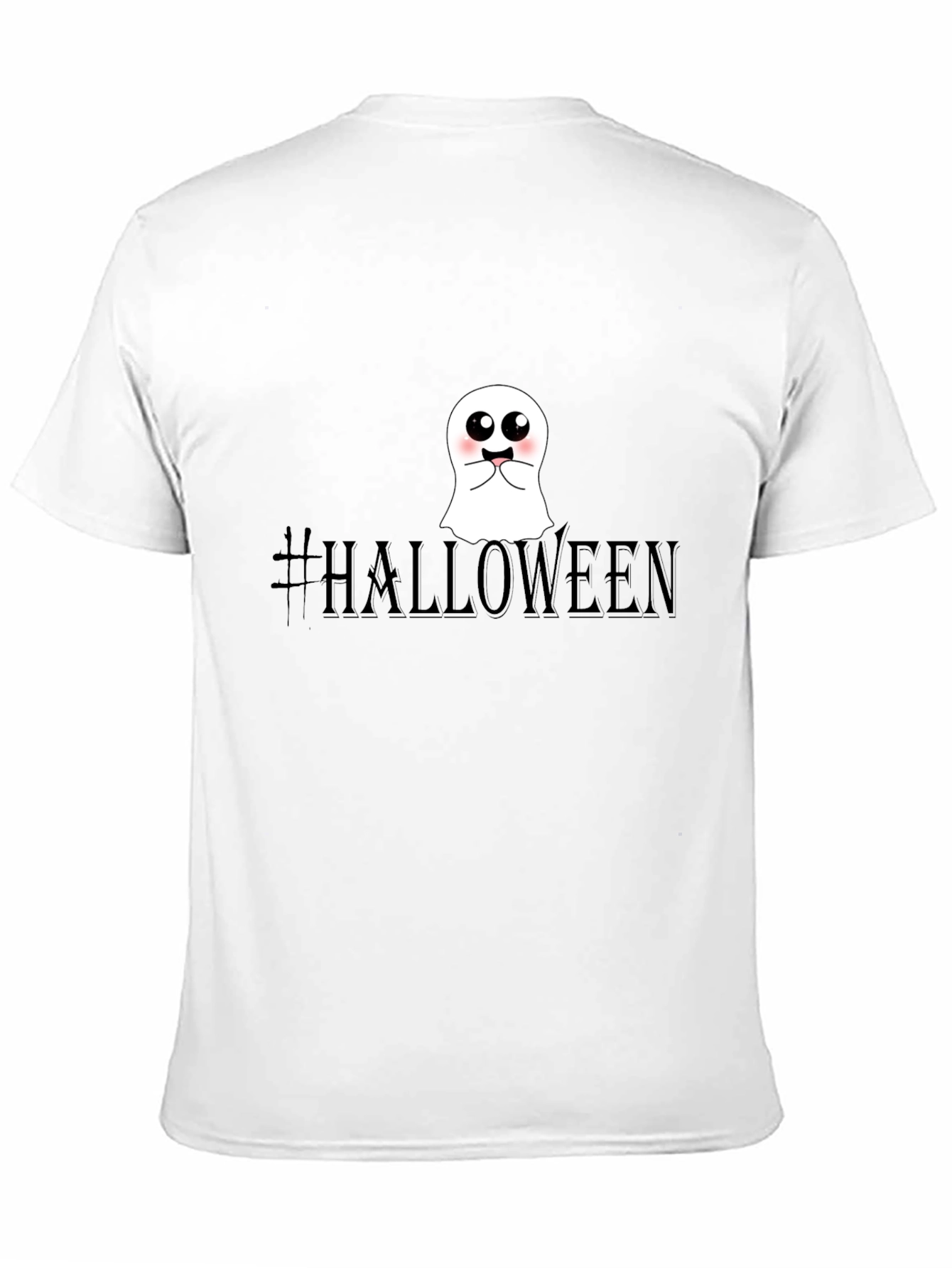 Halloween Ghost T-Shirt - Spooky & Cute