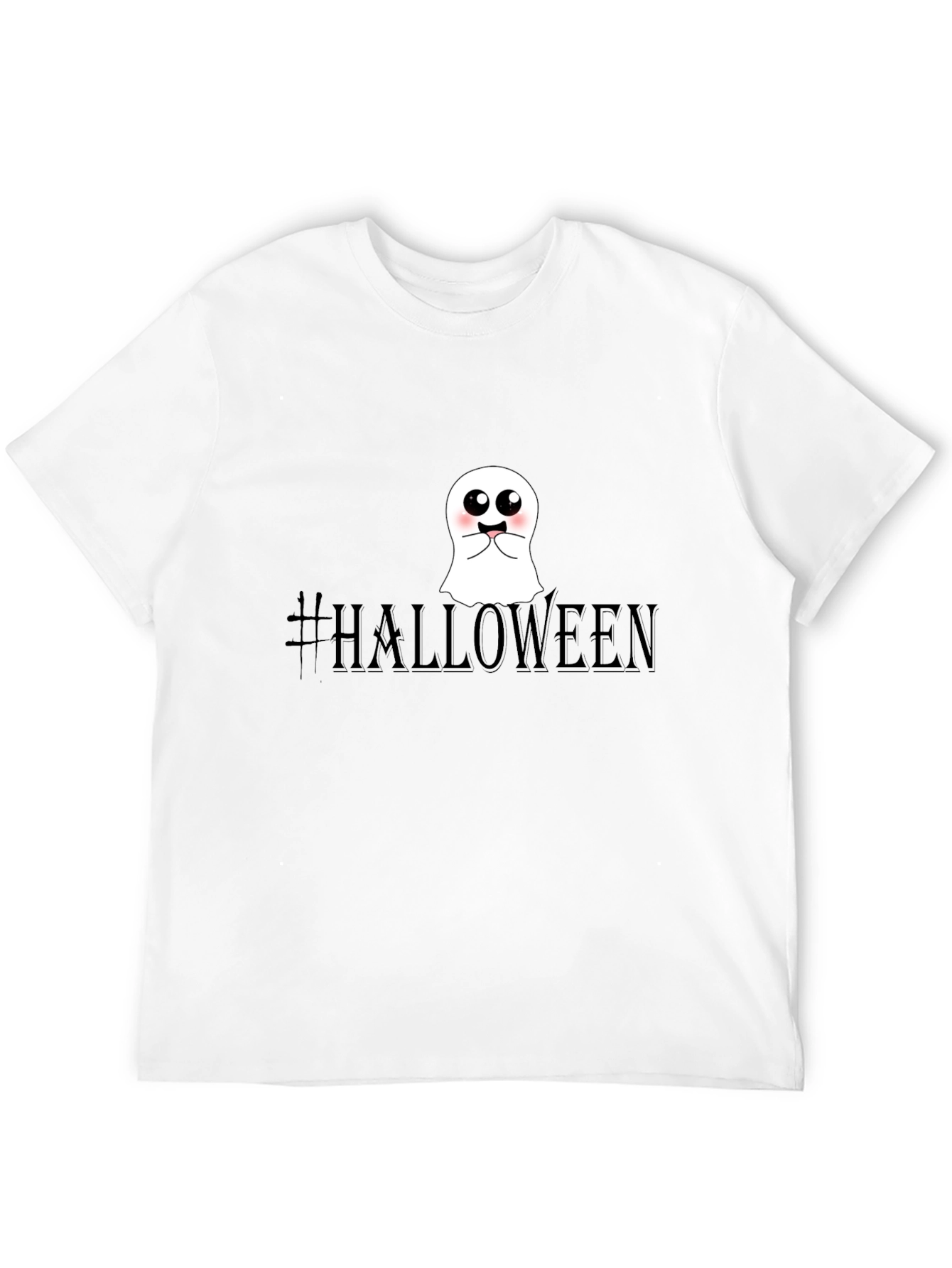 Halloween Ghost T-Shirt - Spooky & Cute
