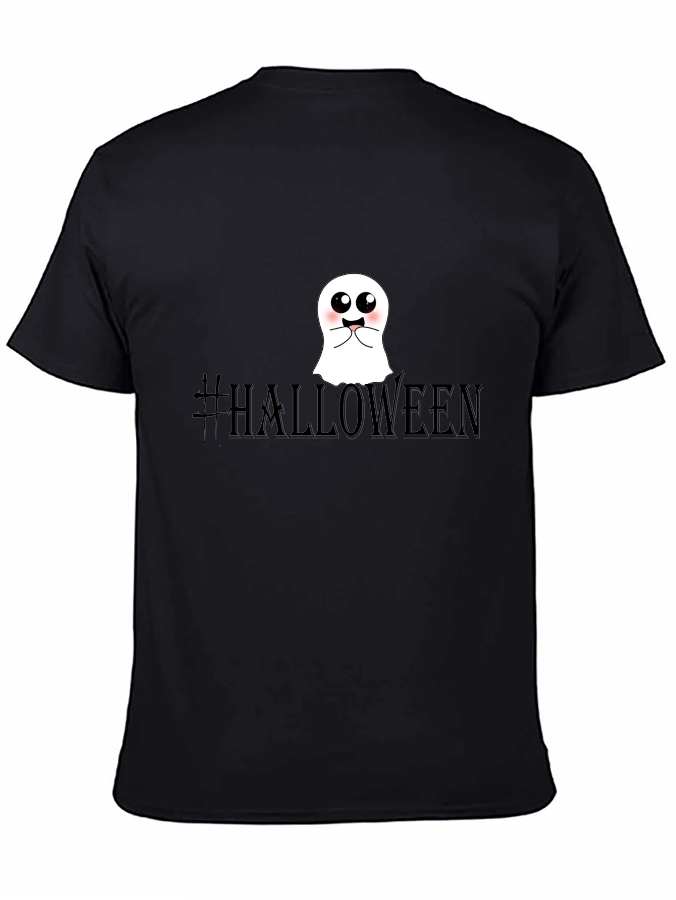Halloween Ghost T-Shirt - Spooky & Cute