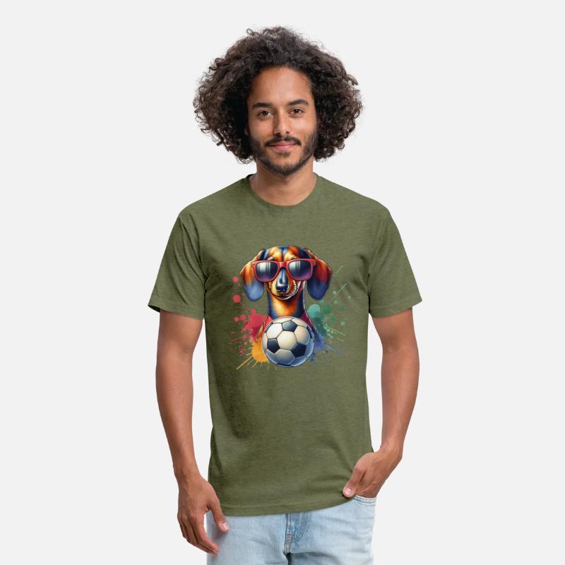 Dachshund Soccer Player Wiener Dog Fan Design