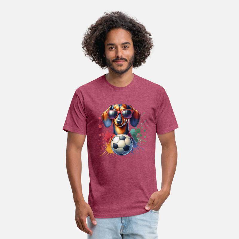 Dachshund Soccer Player Wiener Dog Fan Design