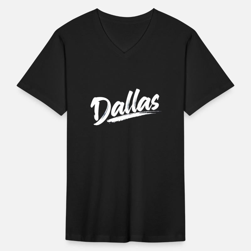 Dallas Minimalist Brush Script Typography Art