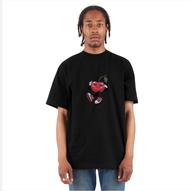 Dancing Cherry with Sneakers Cute Cartoon