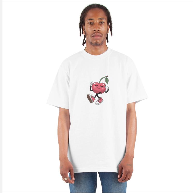 Dancing Cherry with Sneakers Cute Cartoon