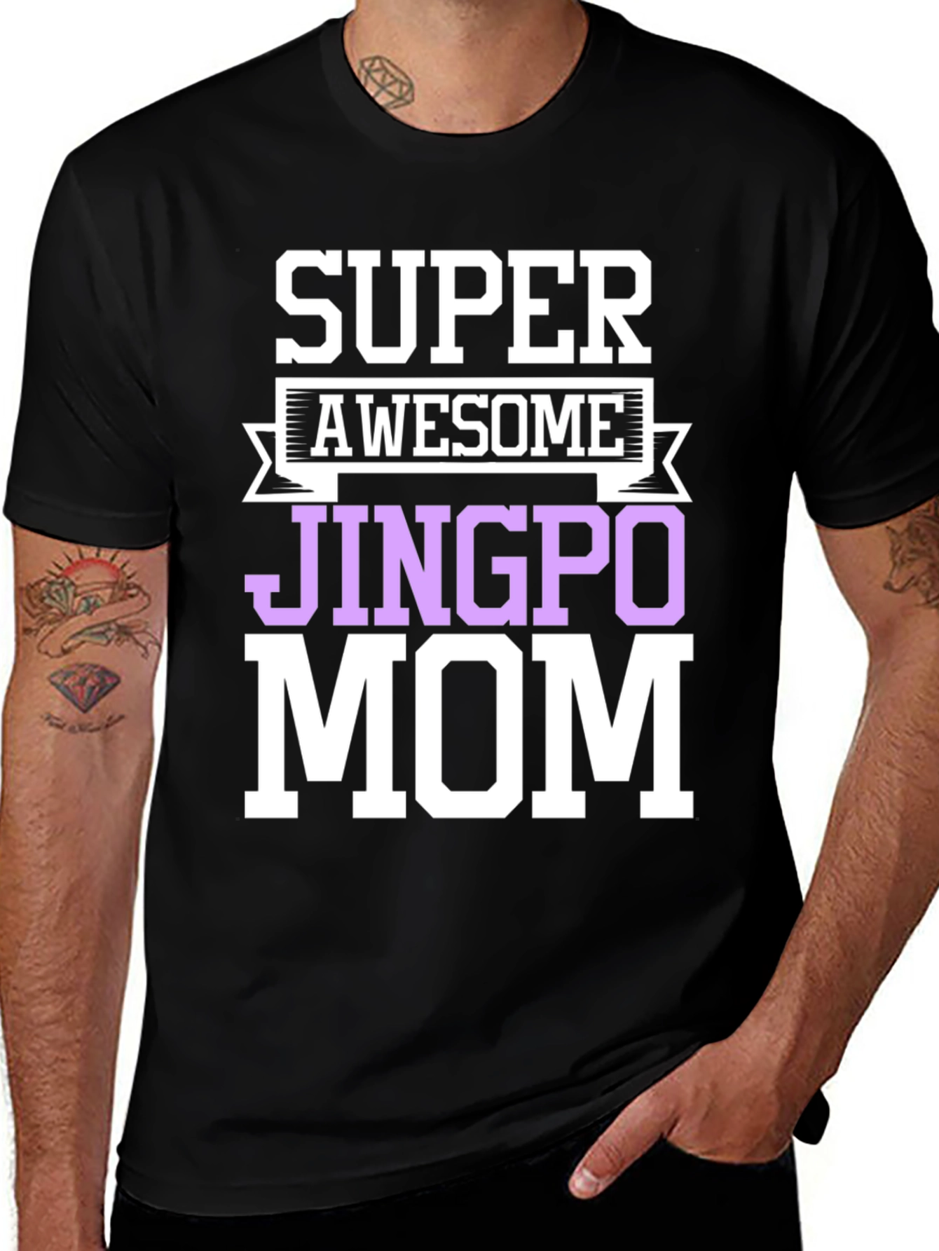 Super Awesome Jingpo Mom T-Shirt