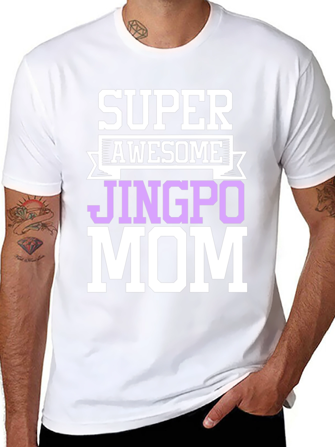 Super Awesome Jingpo Mom T-Shirt