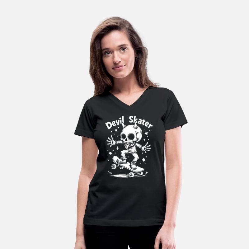Devil Skater - Cool Skeleton on a Skateboard