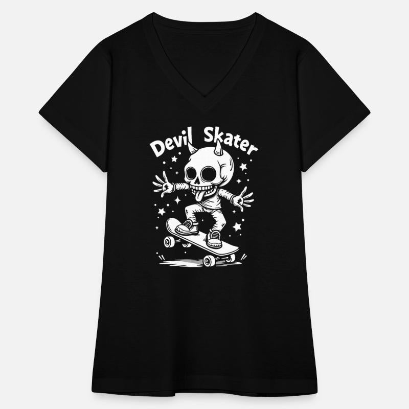 Devil Skater - Cool Skeleton on a Skateboard