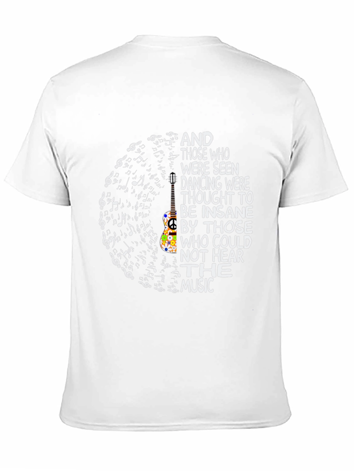 Music Lover T-Shirt - Dancing Insane Quote Tee