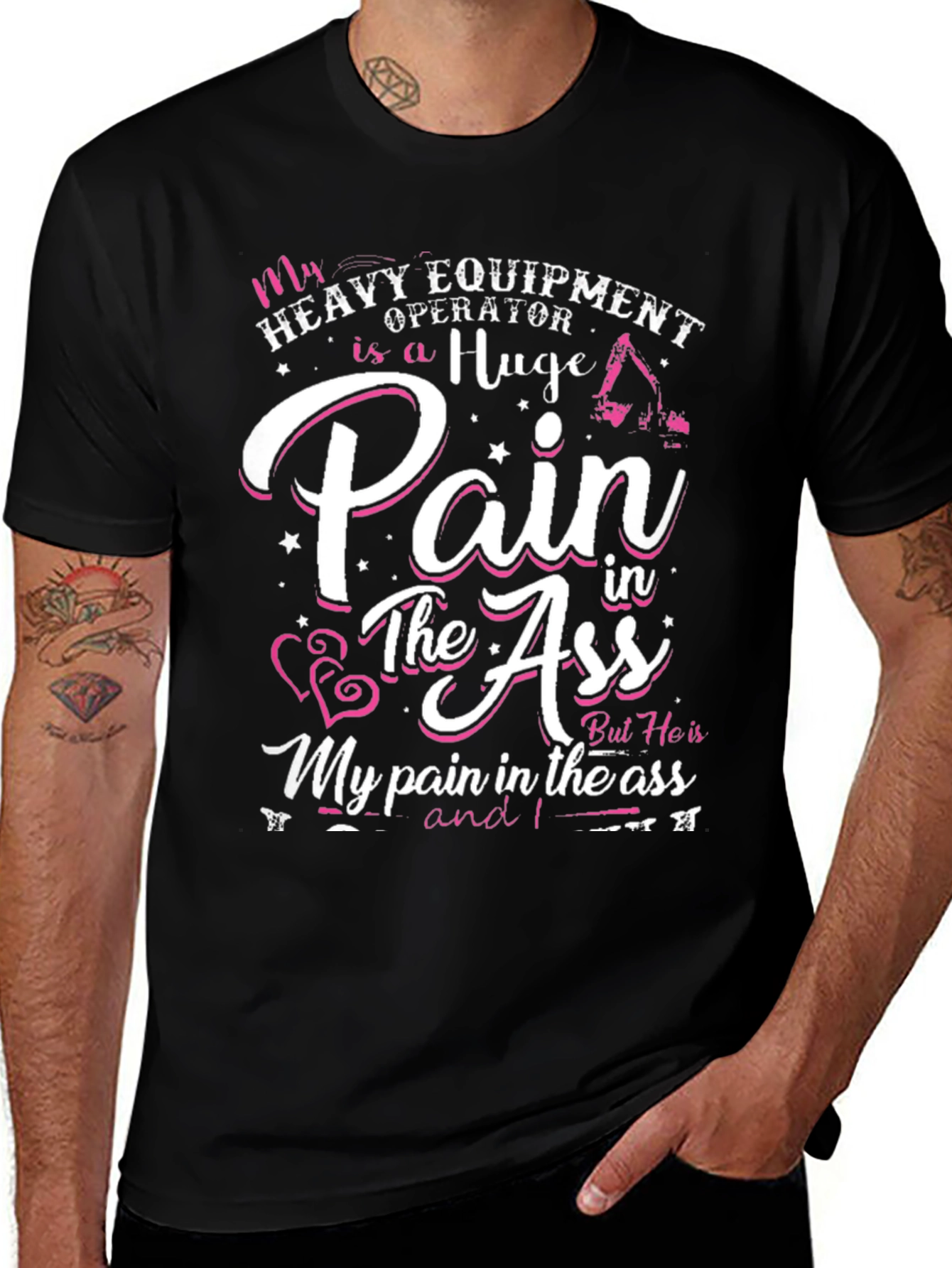 Funny Heavy Equipment Operator T-Shirt