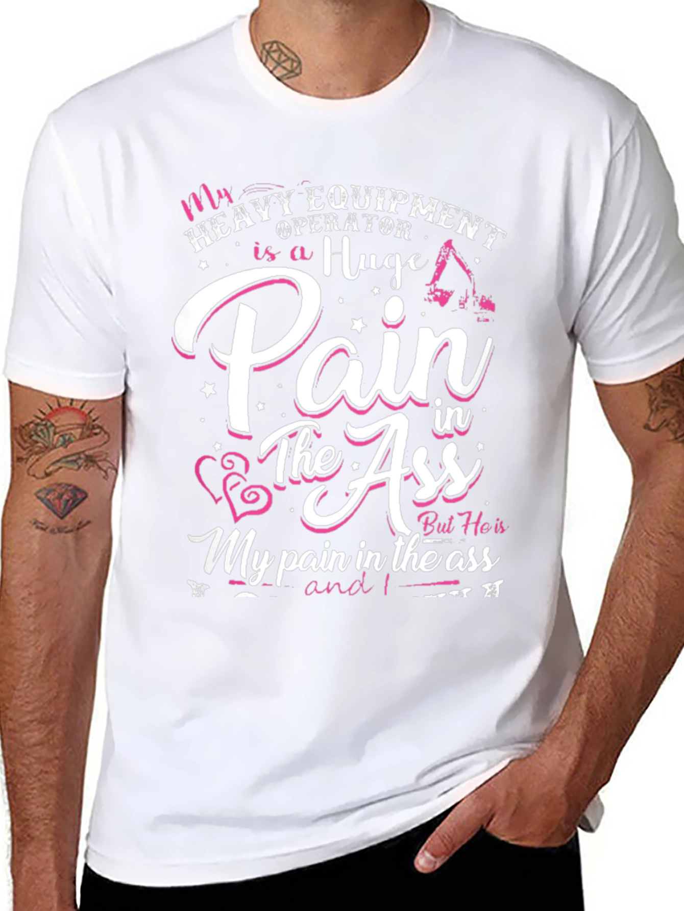 Funny Heavy Equipment Operator T-Shirt
