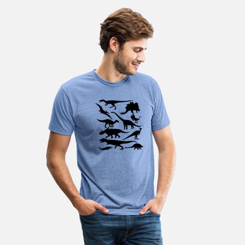 Dinosaur Silhouettes, TRex, Stegosaurus and more
