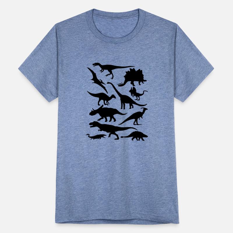 Dinosaur Silhouettes, TRex, Stegosaurus and more