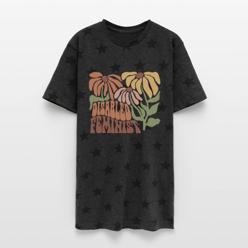 Disabled Feminist (Flower Design)