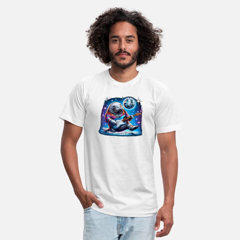 Disco Ball Guitar Manatee