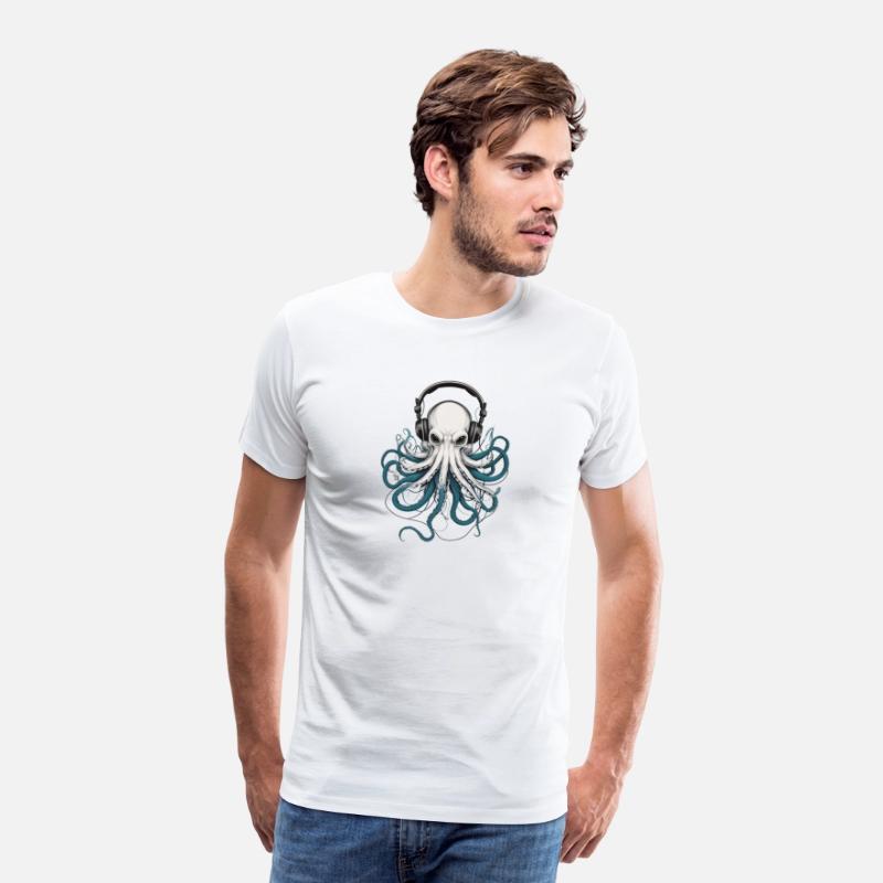 DJ Octopus | Octopus with Headphones