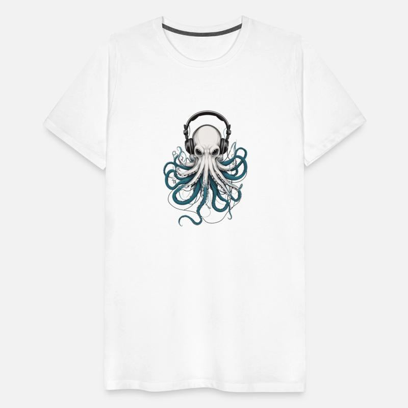 DJ Octopus | Octopus with Headphones