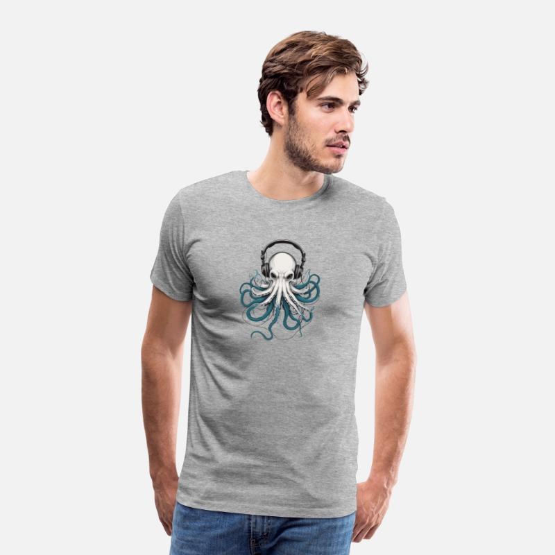 DJ Octopus | Octopus with Headphones