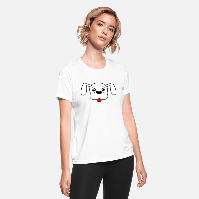 Dog Sticks Out Tongue Cheeky Cute Puppy Pet Happy