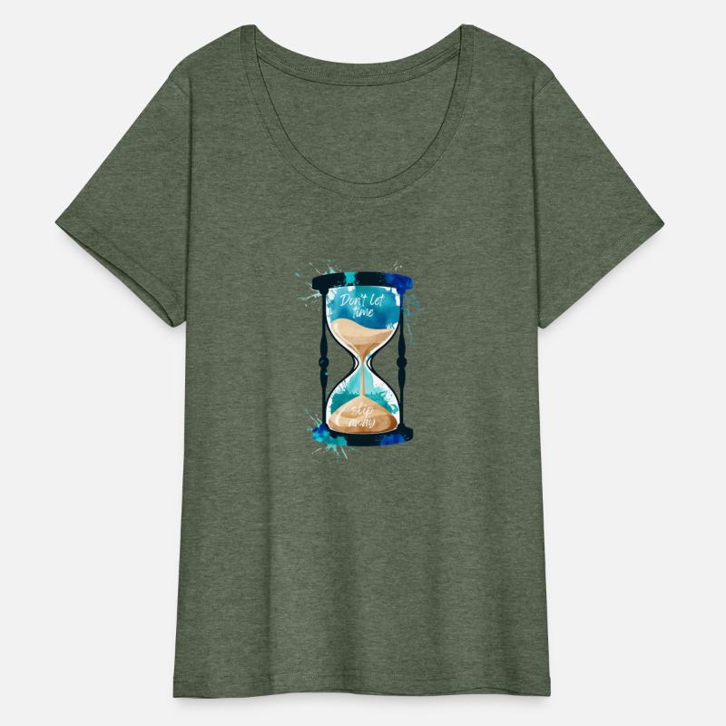 Don't Let Time Slip Away Hourglass Motivational