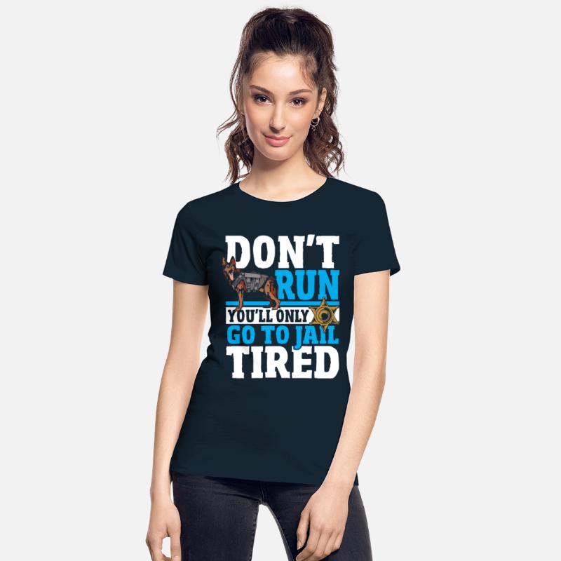 Don't Run You'll Only Go To Jail Tired. K9 Unit