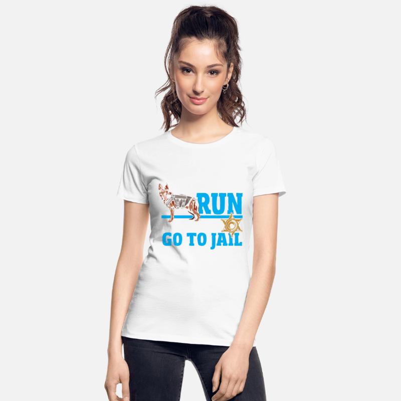 Don't Run You'll Only Go To Jail Tired. K9 Unit