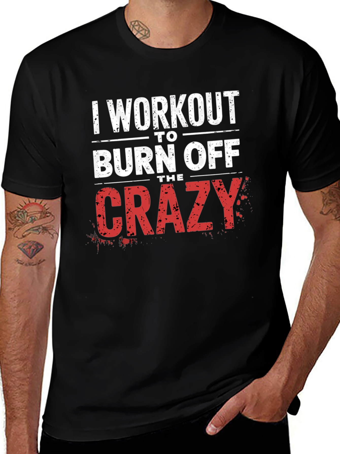 Workout to Burn Off the Crazy T-Shirt