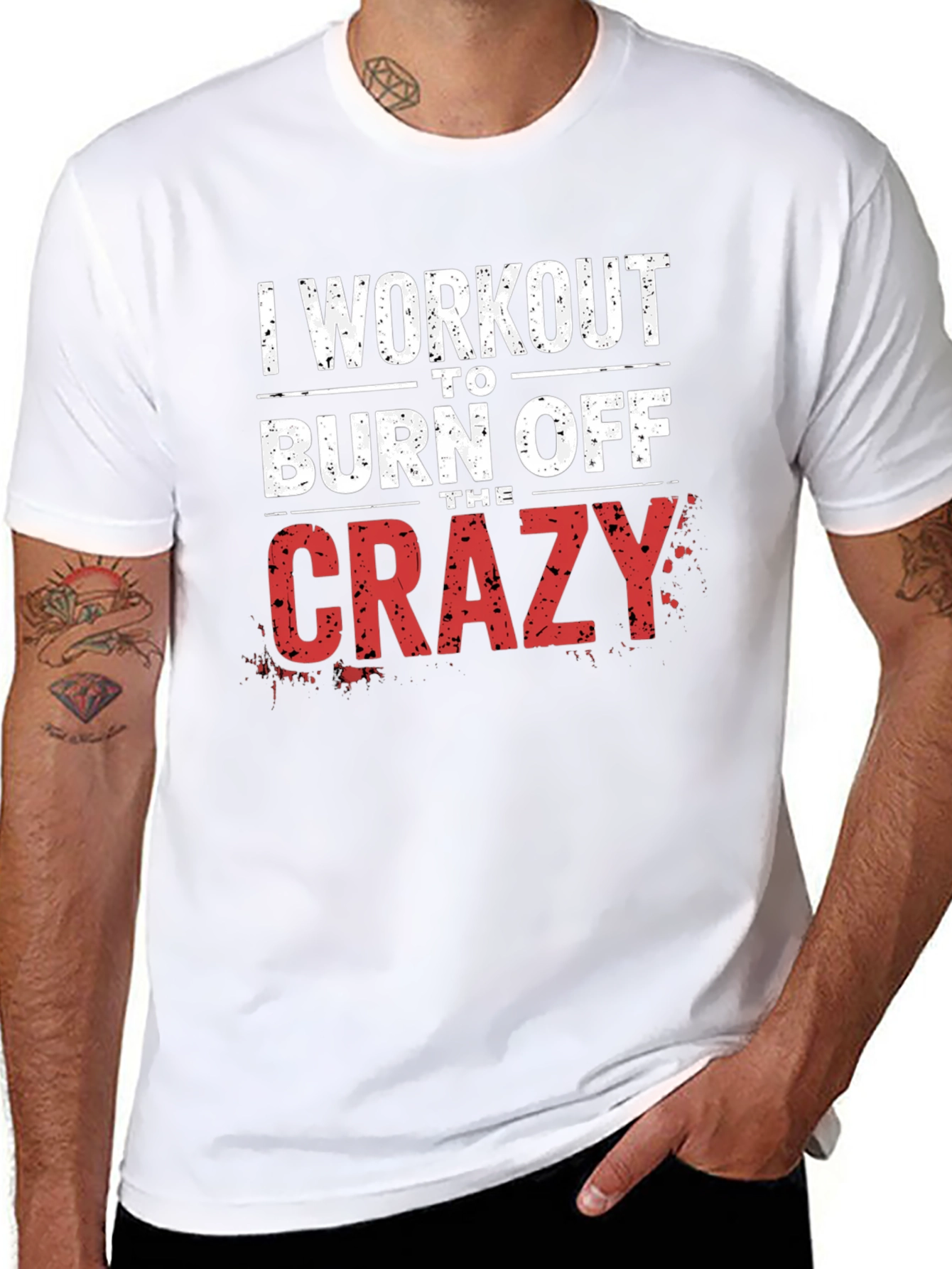 Workout to Burn Off the Crazy T-Shirt