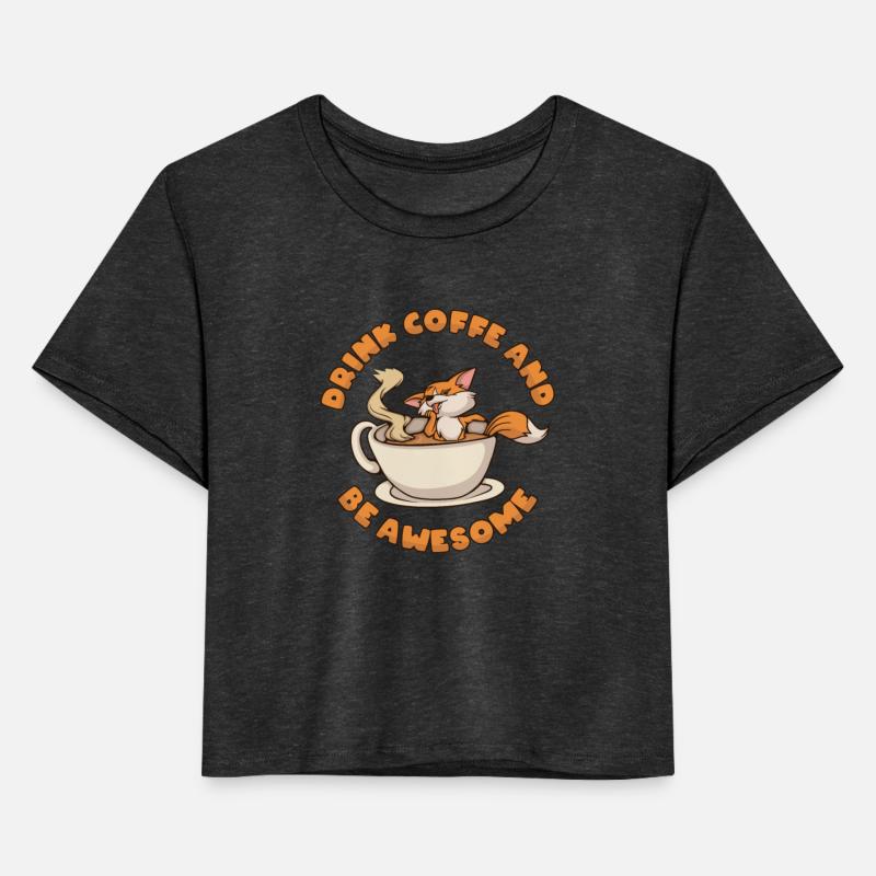 Drink Coffee and be Awesome Latte Art Barista