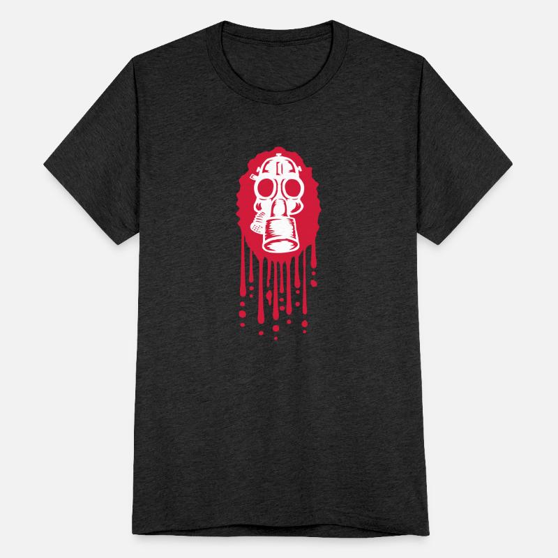 drop gas mask retro