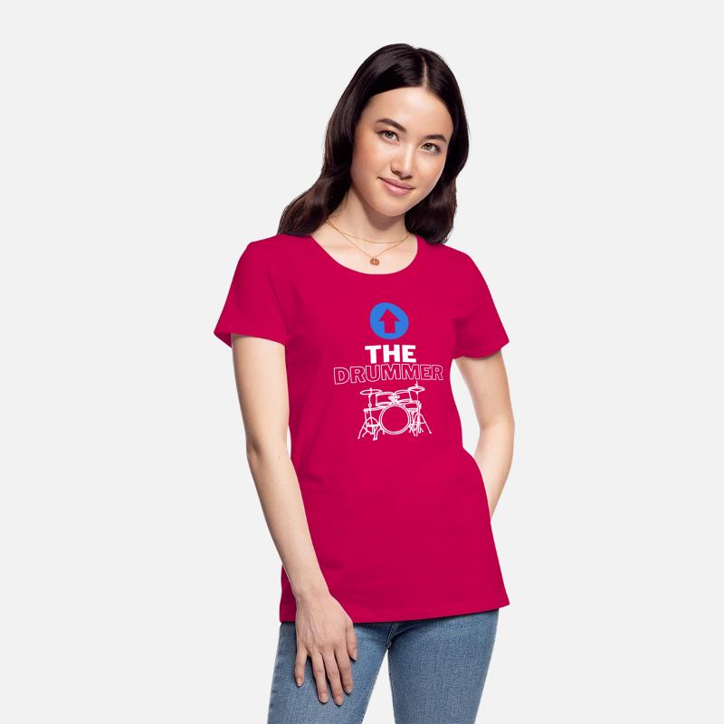 Drummer Drumset Shirt for Band Musician
